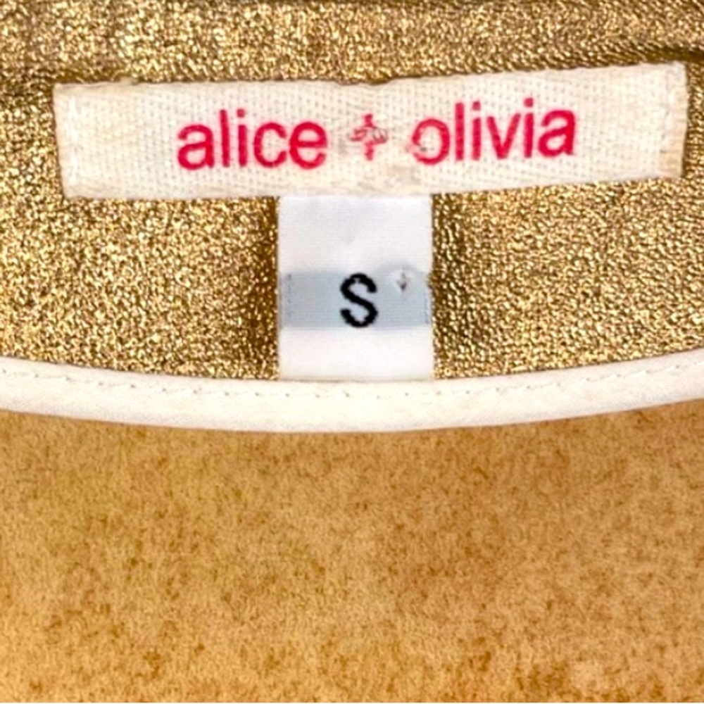 Alice + Olivia | Leather Vest - Picture 3 of 7